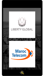 Logos Liberty Global and Maroc Telecom, Araxxe customers in Revenue Assurance, Billing Verification & Telecom Fraud Detection