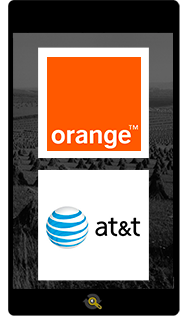 Logos Orange and ATT, Araxxe customers in Revenue Assurance, Billing Verification & Telecom Fraud Detection