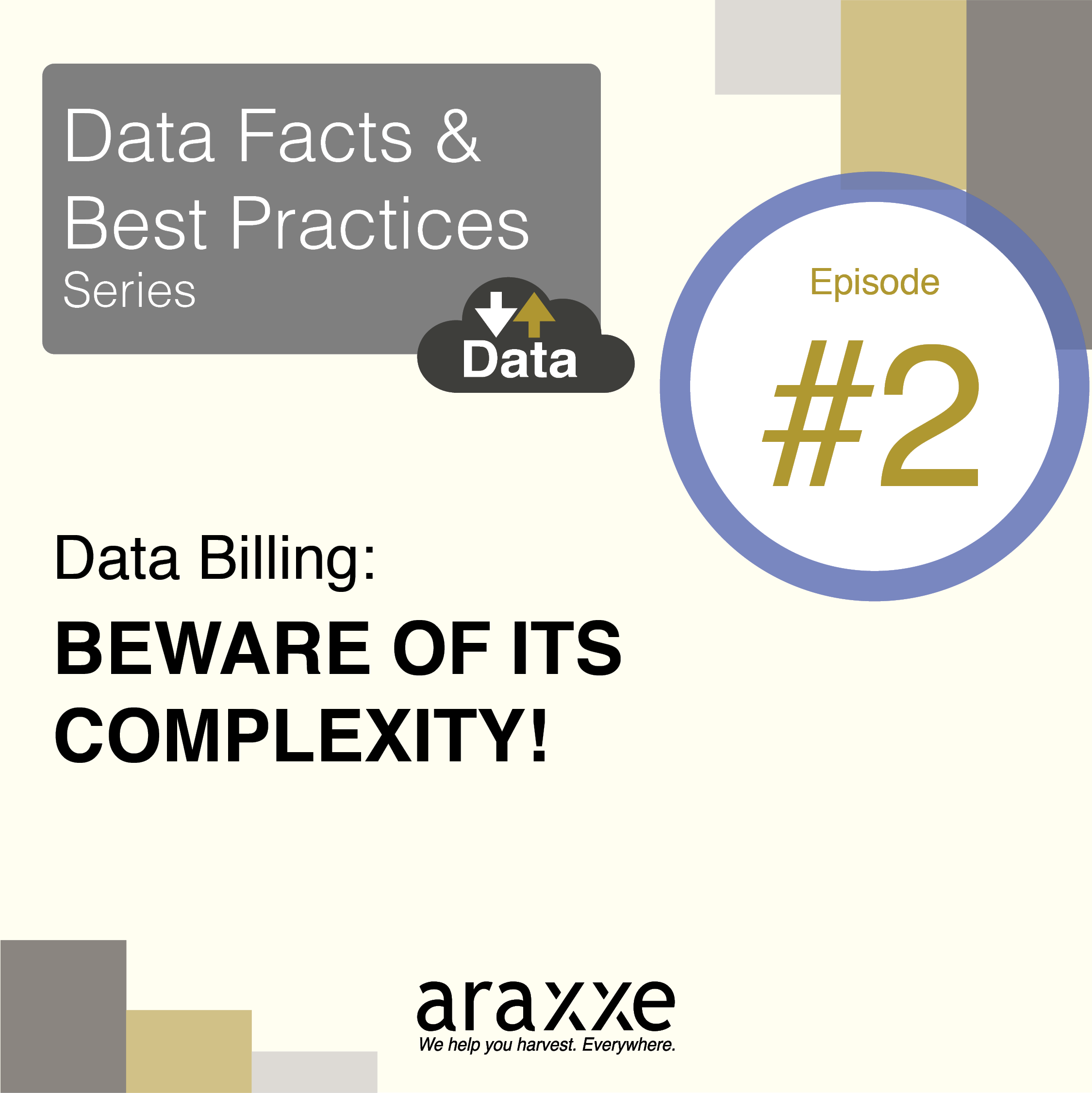 2.	Data billing: beware of its complexity