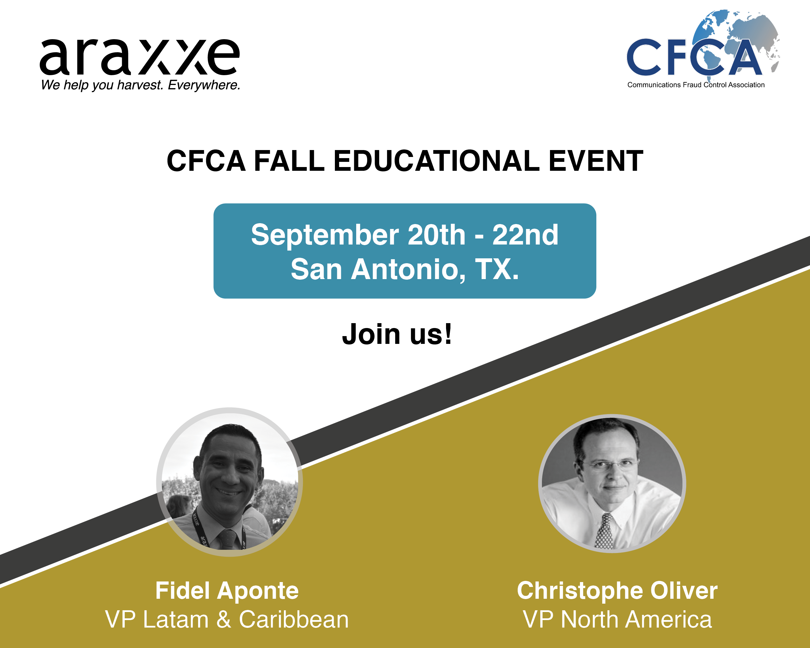 CFCA Fall Educational Event Sept 20-22