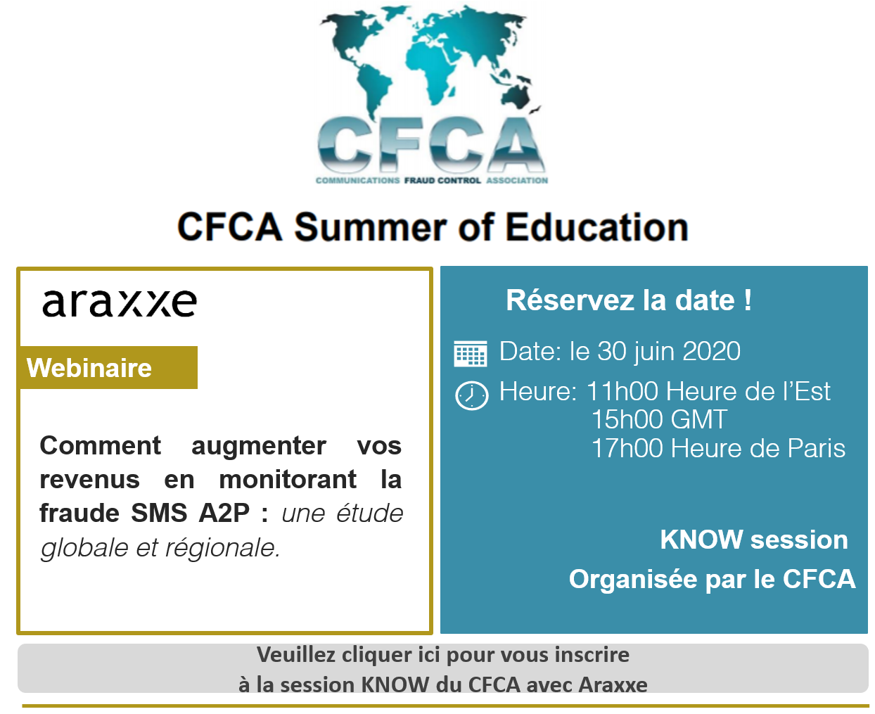 CFCA & Araxxe Webinar A2P SMS Americas